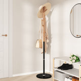 vidaXL Coat Rack 172 cm Powder-Coated Iron Black