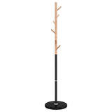 vidaXL Coat Rack 172 cm Powder-Coated Iron Black