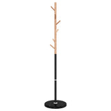 vidaXL Coat Rack 172 cm Powder-Coated Iron Black
