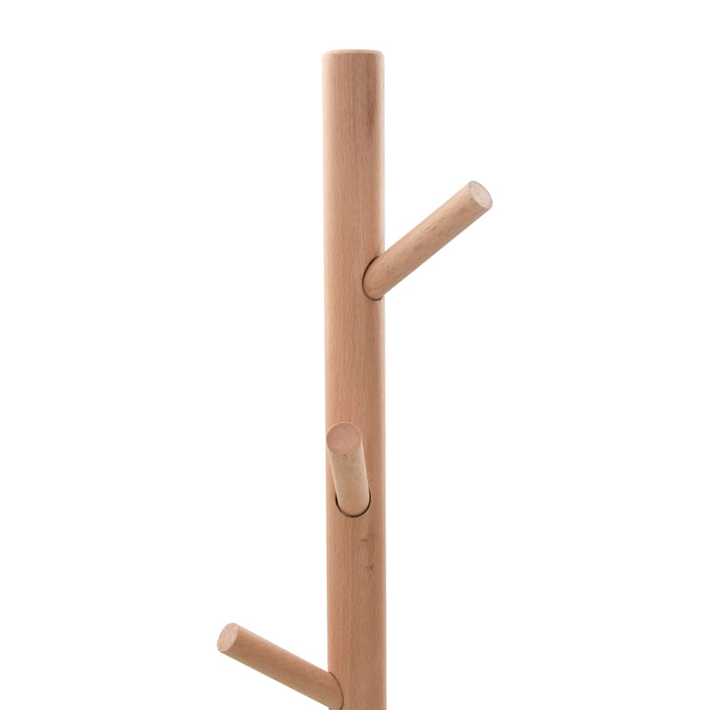 vidaXL Coat Rack 172 cm Powder-Coated Iron Black