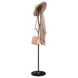 vidaXL Kapstok 177 cm gepoedercoat ijzer zwart