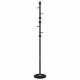 vidaXL Kapstok 176 cm gepoedercoat ijzer zwart
