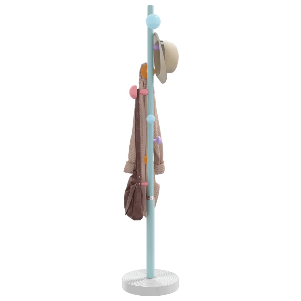 vidaXL Kapstok 172 cm gepoedercoat ijzer wit
