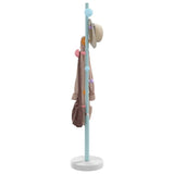vidaXL Kapstok 172 cm gepoedercoat ijzer wit
