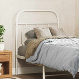 vidaXL Replacement Headboard 75 cm Metal Black