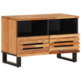 vidaXL TV Cabinet 70x34x46 cm Solid Acacia Wood