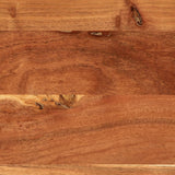 vidaXL TV Cabinet 70x34x46 cm Solid Acacia Wood