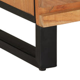 vidaXL TV Cabinet 70x34x46 cm Solid Acacia Wood