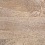 vidaXL Dressoir 60x34x75 cm massief ruw mangohout