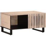 vidaXL Salontafel 80x51x40 cm massief acaciahout