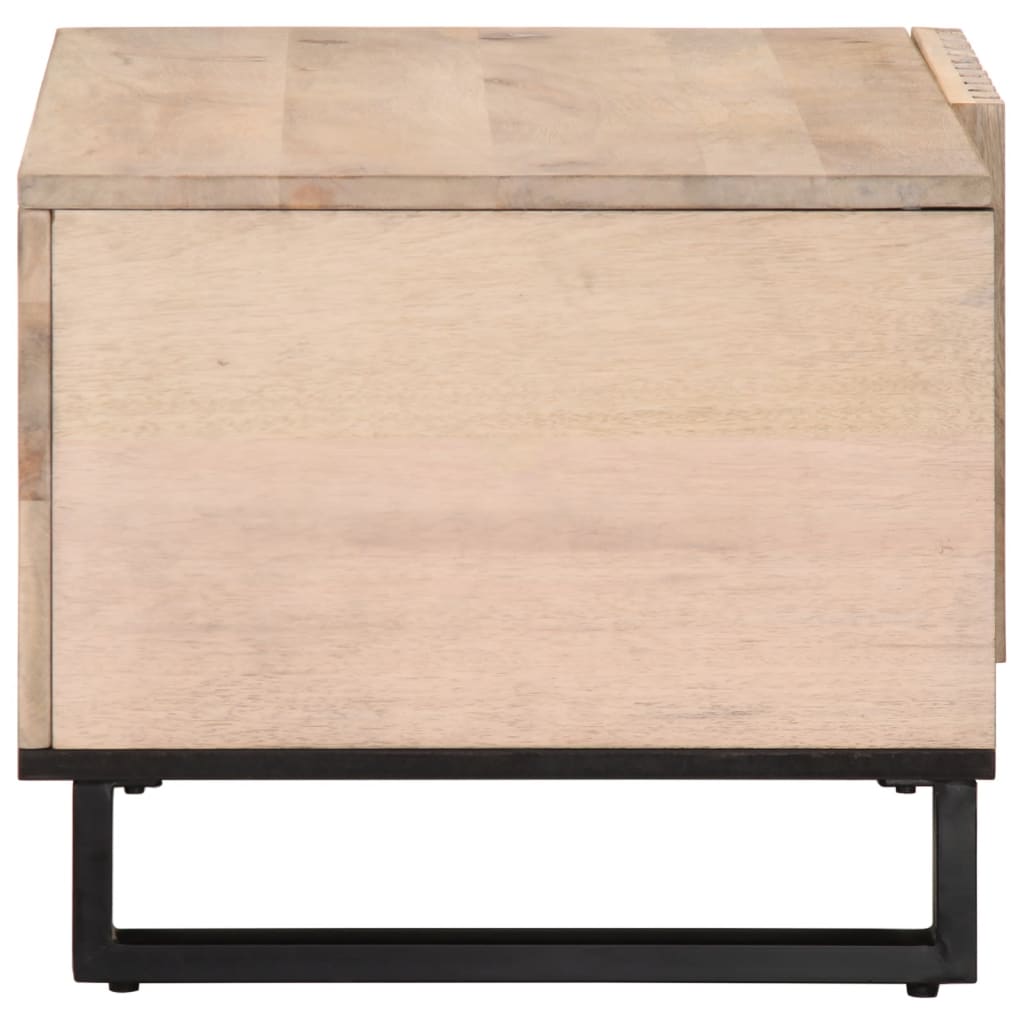 vidaXL Salontafel 80x51x40 cm massief acaciahout