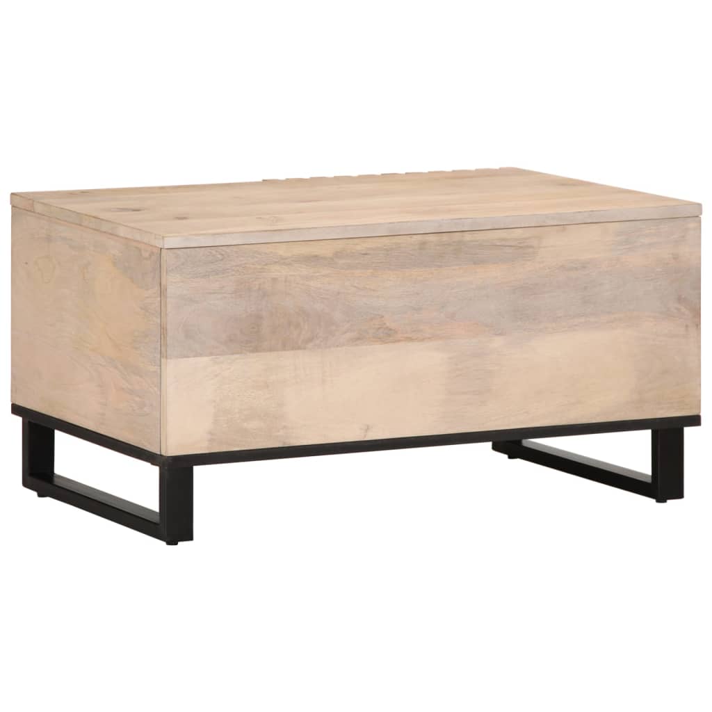 vidaXL Salontafel 80x51x40 cm massief acaciahout
