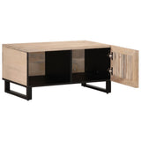 vidaXL Salontafel 80x51x40 cm massief acaciahout