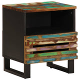 vidaXL Bedside Cabinets 2 pcs 40x34x46 cm solid rough mango wood