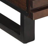 vidaXL Salontafel 80x55x40 cm massief mangohout bruin