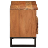 vidaXL Tv-meubel 100x34x46 cm massief ruw mangohout