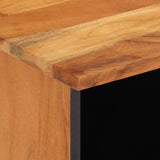 vidaXL Tv-meubel 100x34x46 cm massief ruw mangohout