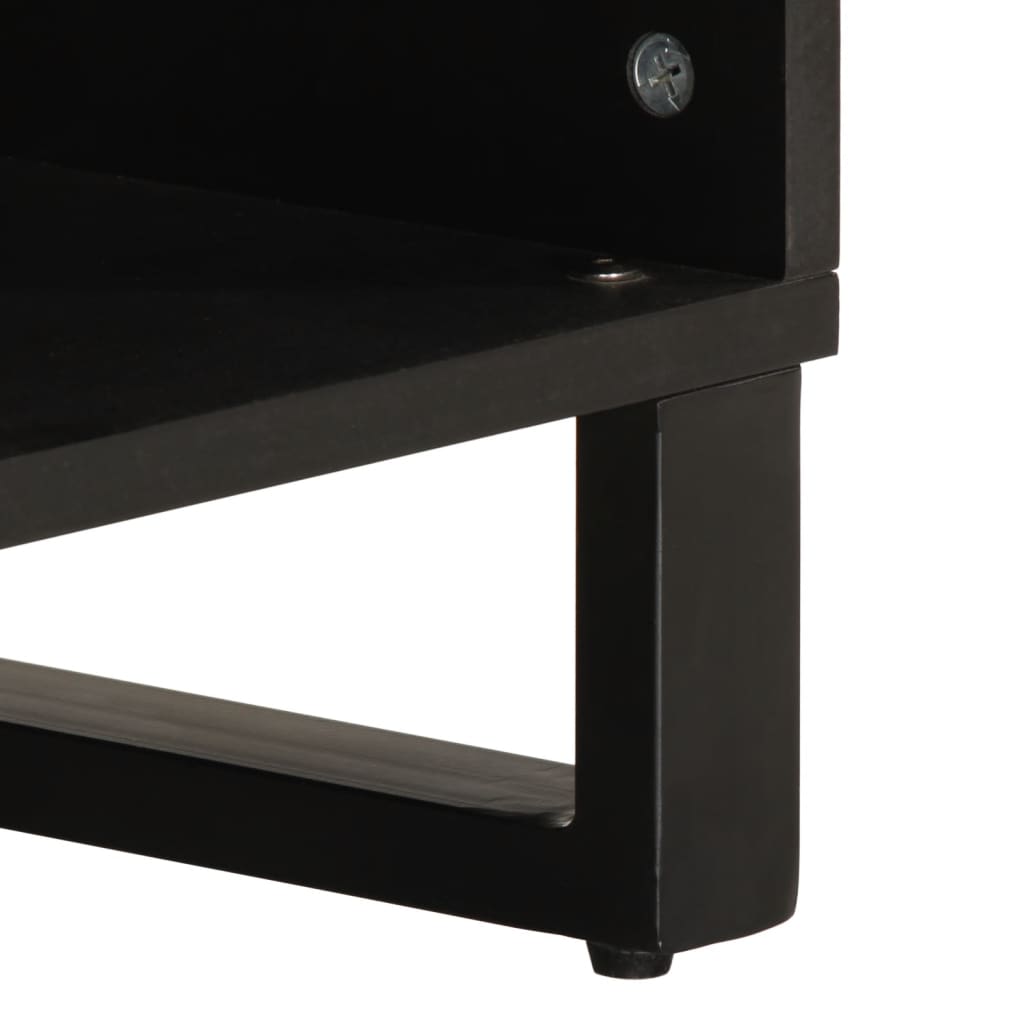 vidaXL Tv-meubel 100x34x46 cm massief ruw mangohout