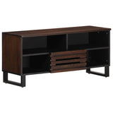 vidaXL Tv-meubel 100x34x46 cm massief ruw mangohout