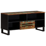 vidaXL Tv-meubel 100x34x46 cm massief ruw mangohout