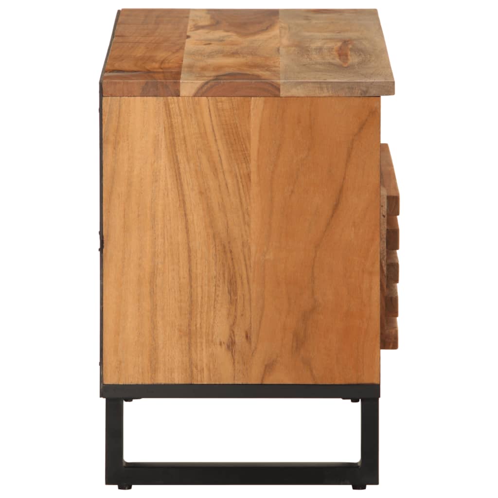 vidaXL Tv-meubel 80x34x46 cm massief acaciahout