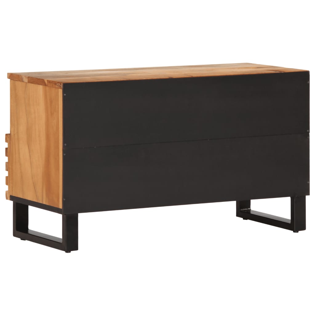 vidaXL Tv-meubel 80x34x46 cm massief acaciahout