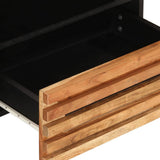 vidaXL Tv-meubel 80x34x46 cm massief acaciahout