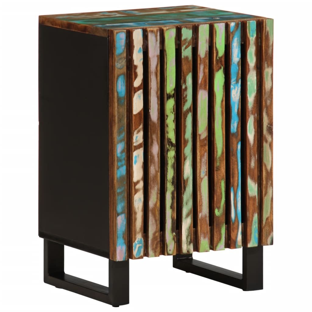 vidaXL Badkamerkast 38x34x58 cm massief mangohout