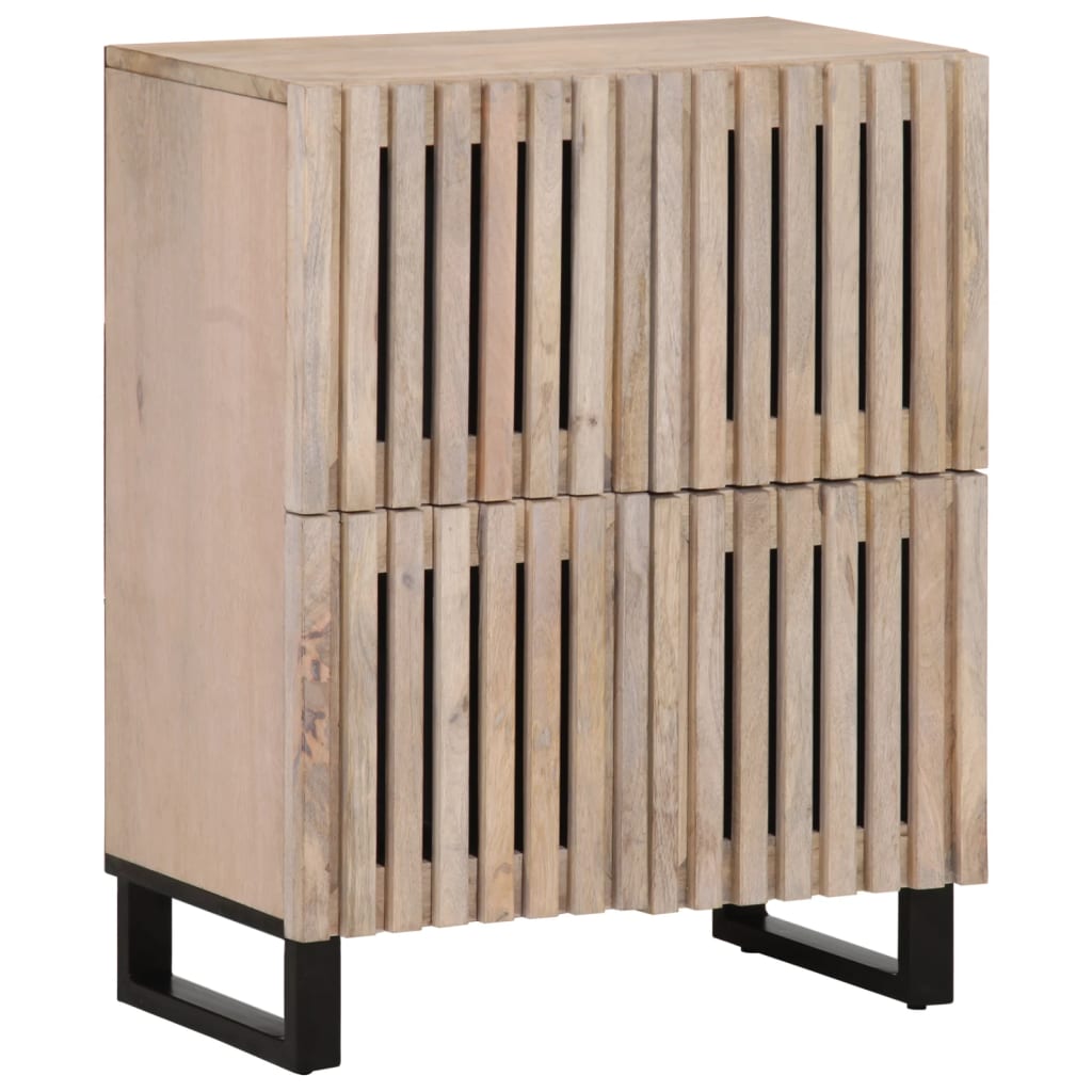 vidaXL Dressoir 60x34x75 cm massief acaciahout