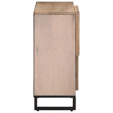 vidaXL Dressoir 80x34x75 cm massief mangohout