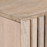 vidaXL Dressoir 80x34x75 cm massief mangohout