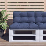 vidaXL Palletkussen 50x40x12 cm stof antracietkleurig