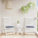 vidaXL Garden Chair Cushions 2 pcs 40x40x4 cm oxford fabric anthracite
