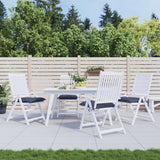 vidaXL Stoelkussens 2 st 40x40x7 cm oxford stof antracietkleurig