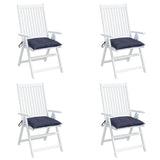 vidaXL Stoelkussens 2 st 40x40x7 cm oxford stof antracietkleurig