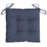 vidaXL Stoelkussens 2 st 40x40x7 cm oxford stof antracietkleurig