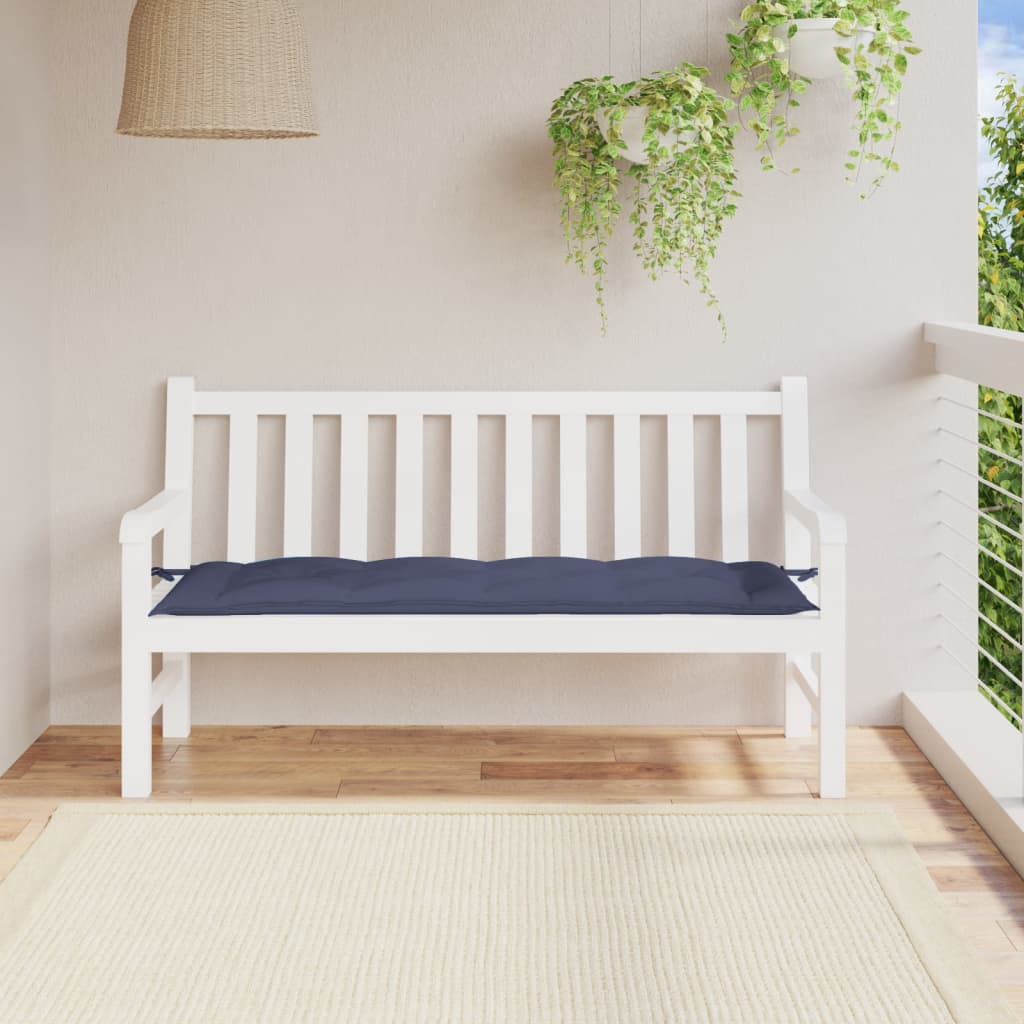 vidaXL Tuinbankkussen 100x50x7 cm oxford stof antracietkleurig