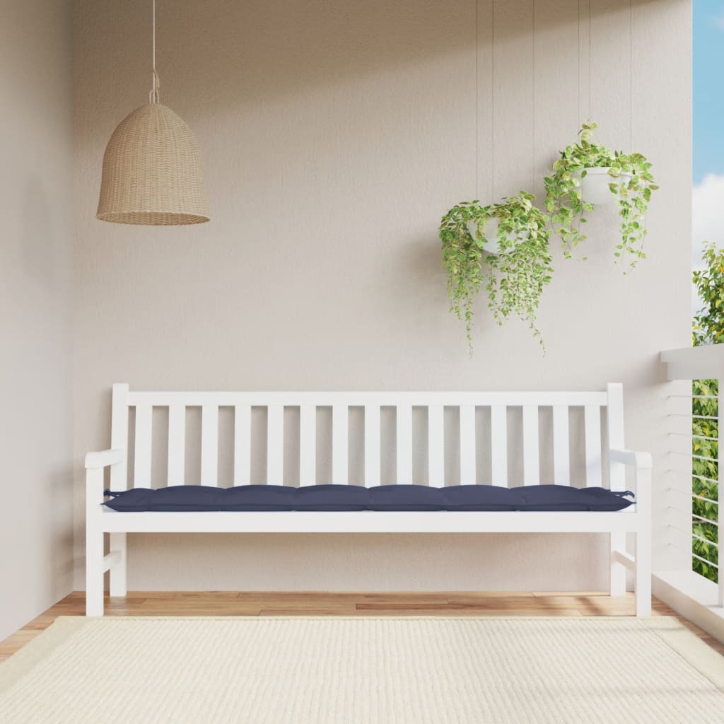 vidaXL Tuinbankkussen 100x50x7 cm oxford stof antracietkleurig