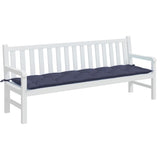 vidaXL Tuinbankkussen 100x50x7 cm oxford stof antracietkleurig