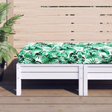 vidaXL Palletkussens 2 st stof antraciet