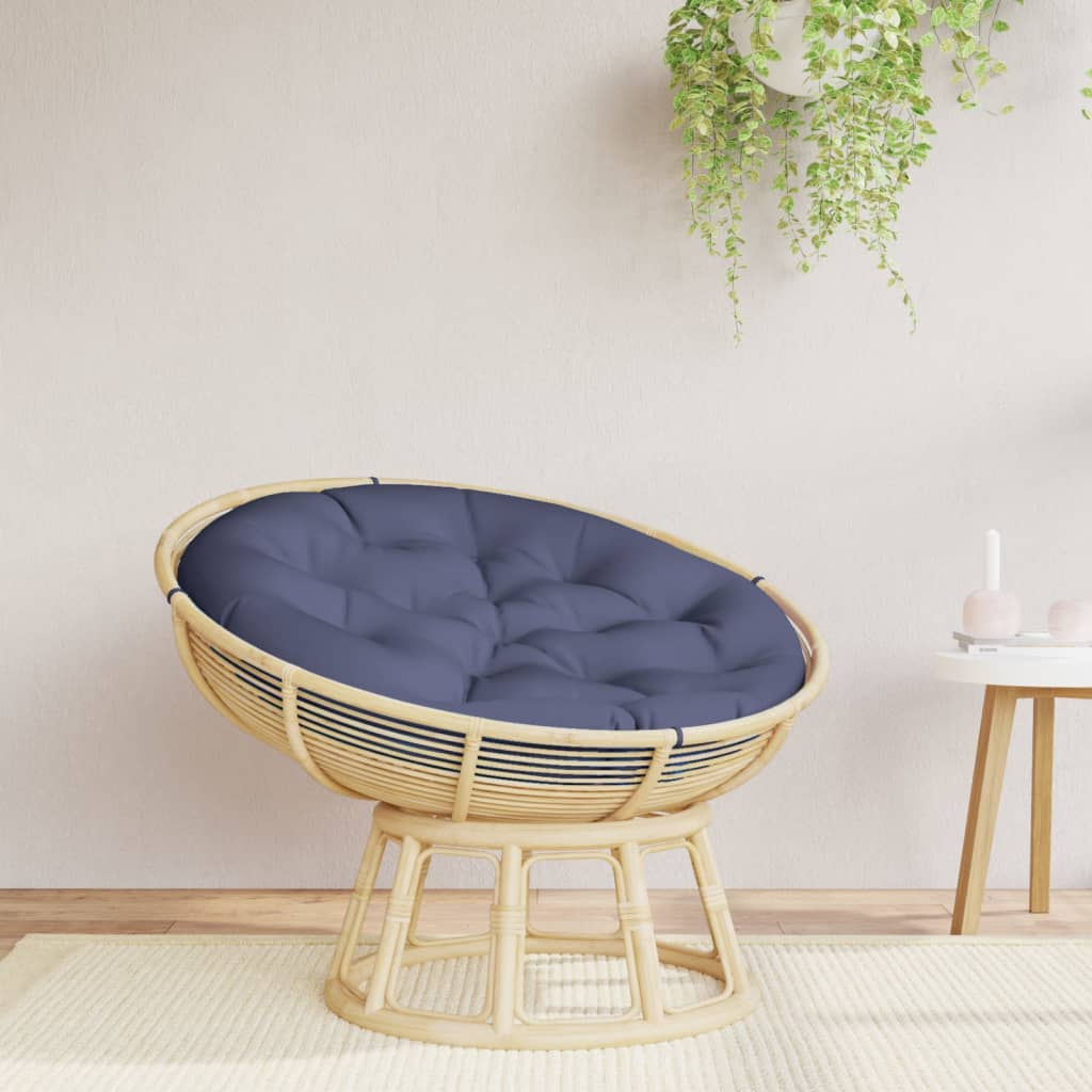 vidaXL Zitkussen rond Ø 60 x11 cm oxford stof antracietkleurig