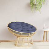 vidaXL Zitkussen rond Ø 60 x11 cm oxford stof antracietkleurig