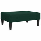 vidaXL Voetenbank 77x55x31 cm fluweel blauw