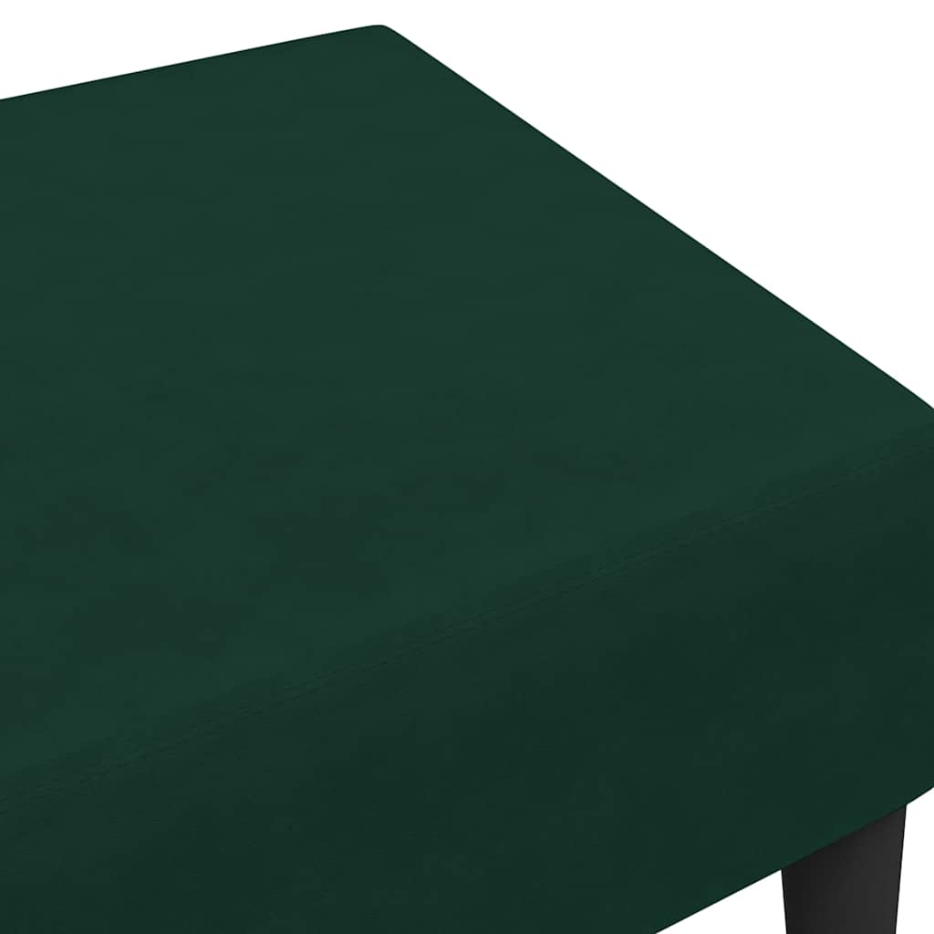vidaXL Voetenbank 77x55x31 cm fluweel blauw