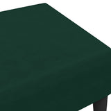 vidaXL Voetenbank 77x55x31 cm fluweel blauw