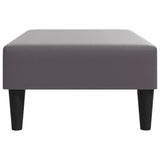 vidaXL Voetenbank 77x55x31 cm kunstleer zwart