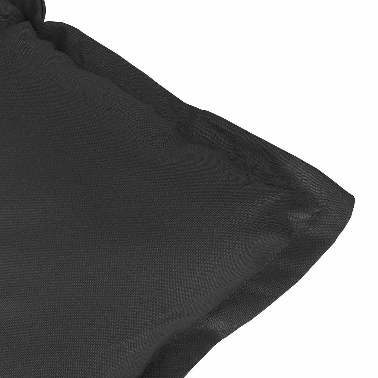 vidaXL Stoelkussens 2 st lage rug 100x50x7 cm stof gemêleerd antraciet