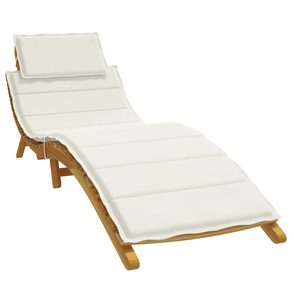 vidaXL Ligbedkussen 186x58x4 cm stof gemêleerd antracietkleurig