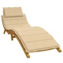 vidaXL Ligbedkussen 186x58x4 cm stof gemêleerd antracietkleurig