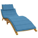 vidaXL Ligbedkussen 186x58x4 cm stof gemêleerd antracietkleurig